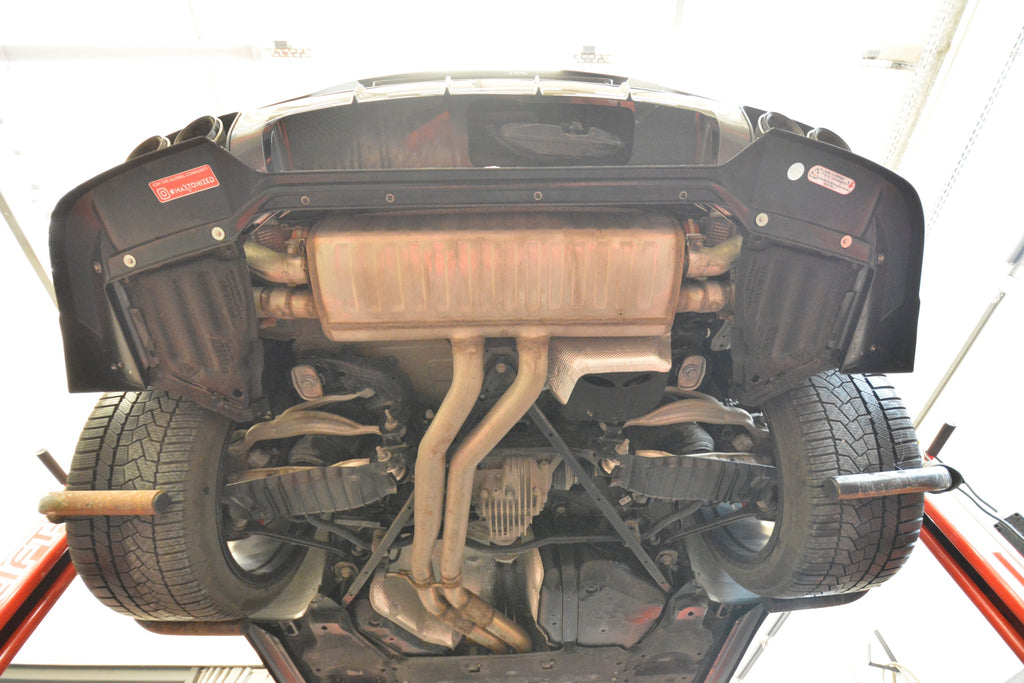 Prelungire splitter bara spate Porsche Cayenne Mk3 Facelift 2023- v3 - Maxton Design