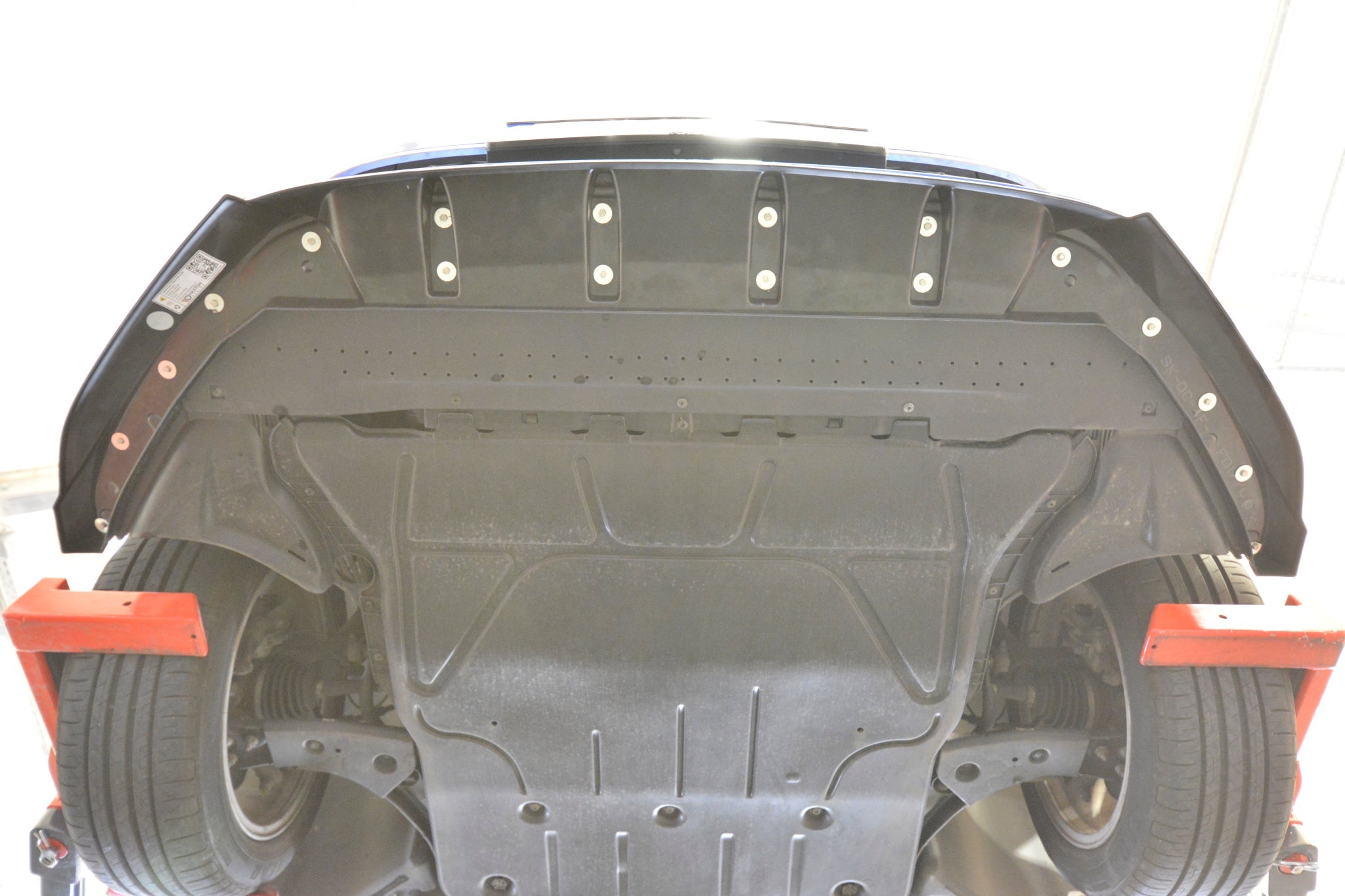 Prelungire splitter bara fata Skoda Octavia Liftback / Combi Mk4 Facelift 2024- v23 - Maxton Design