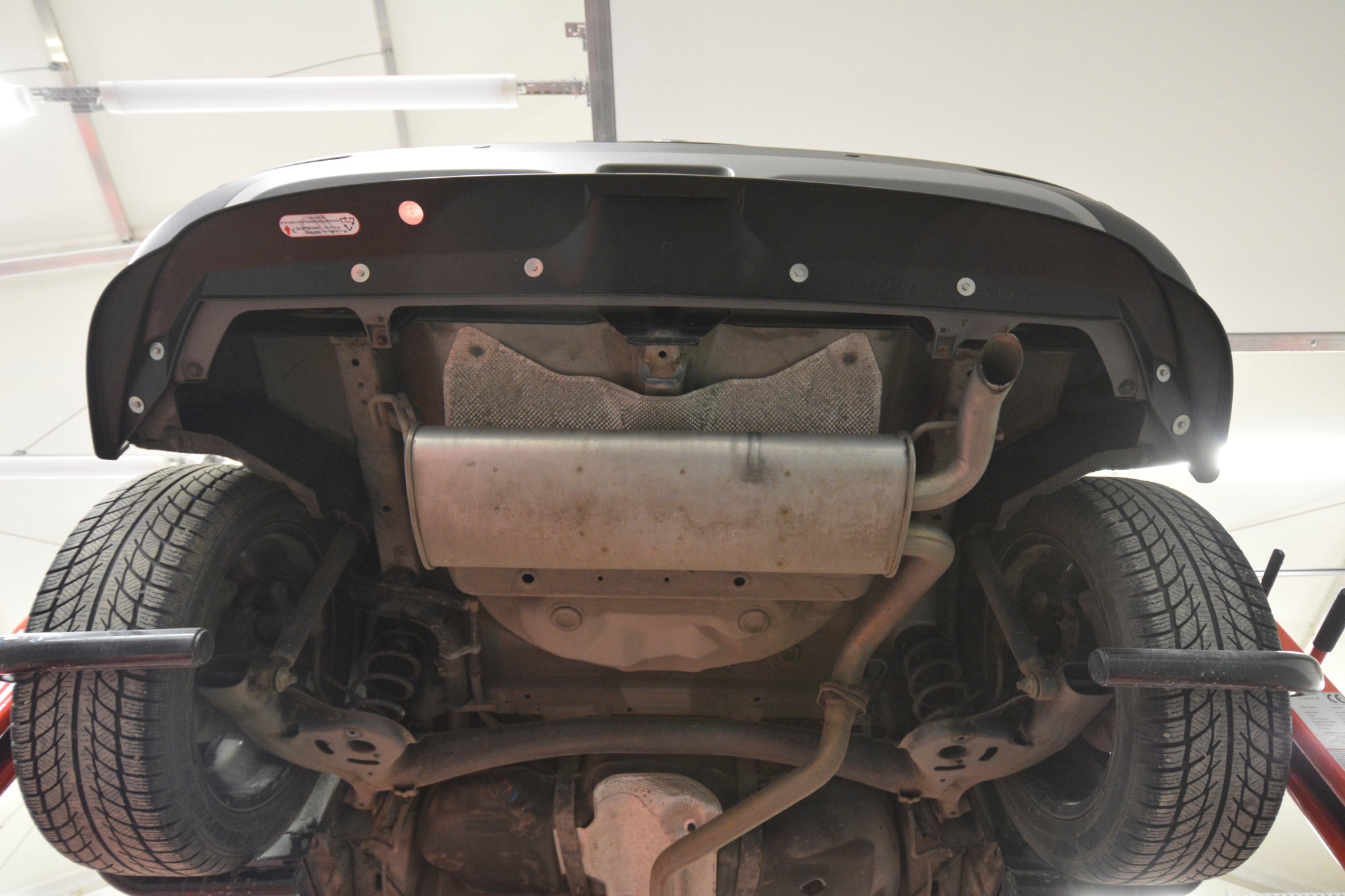 Prelungire splitter bara spate Suzuki Vitara S Mk2 2015- v1 - Maxton Design