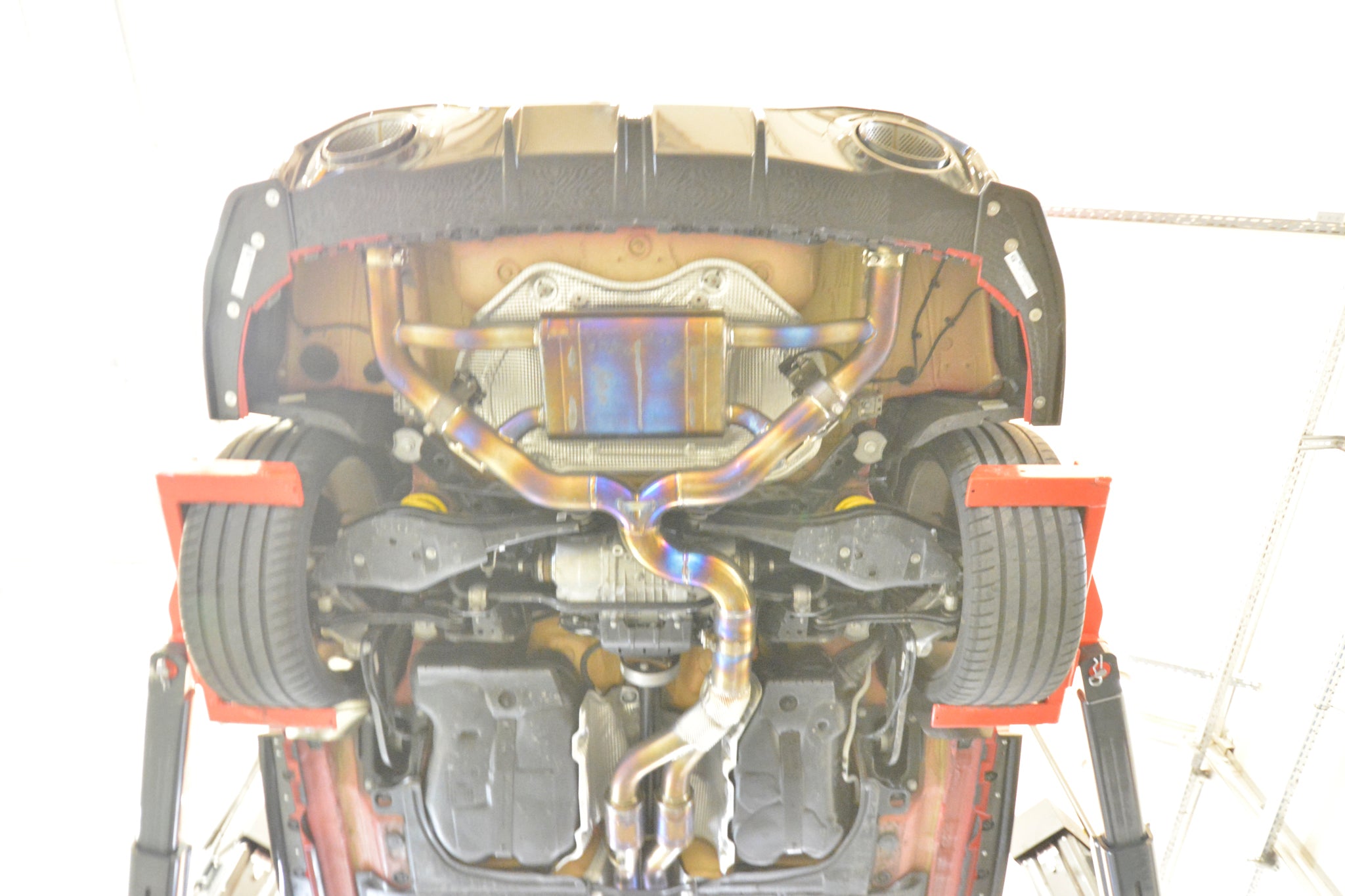 Prelungire splitter bara spate Audi RS3 Sedan 8Y Facelift 2024- v54 - Maxton Design