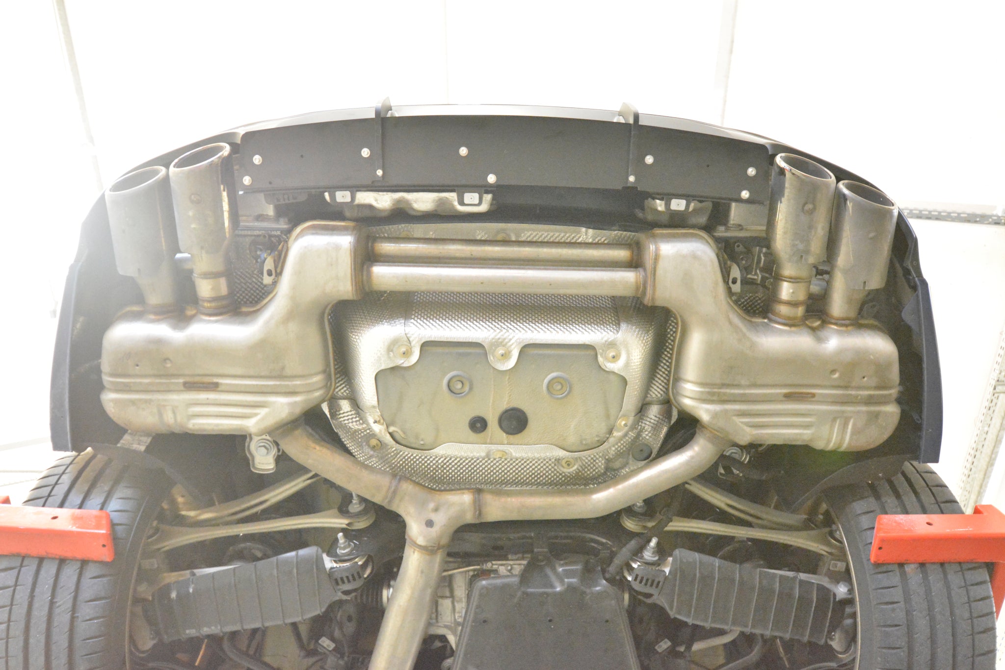 Prelungire difuzor bara spate Audi S5 Sedan / Avant B10 2024- v1 - Maxton Design
