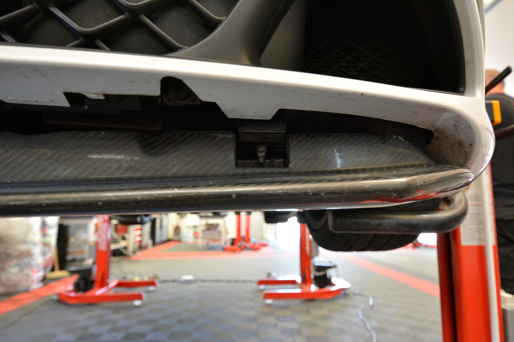 Prelungire splitter bara fata Alfa Romeo Giulia Quadrifoglio 2016- v1 - Maxton Design