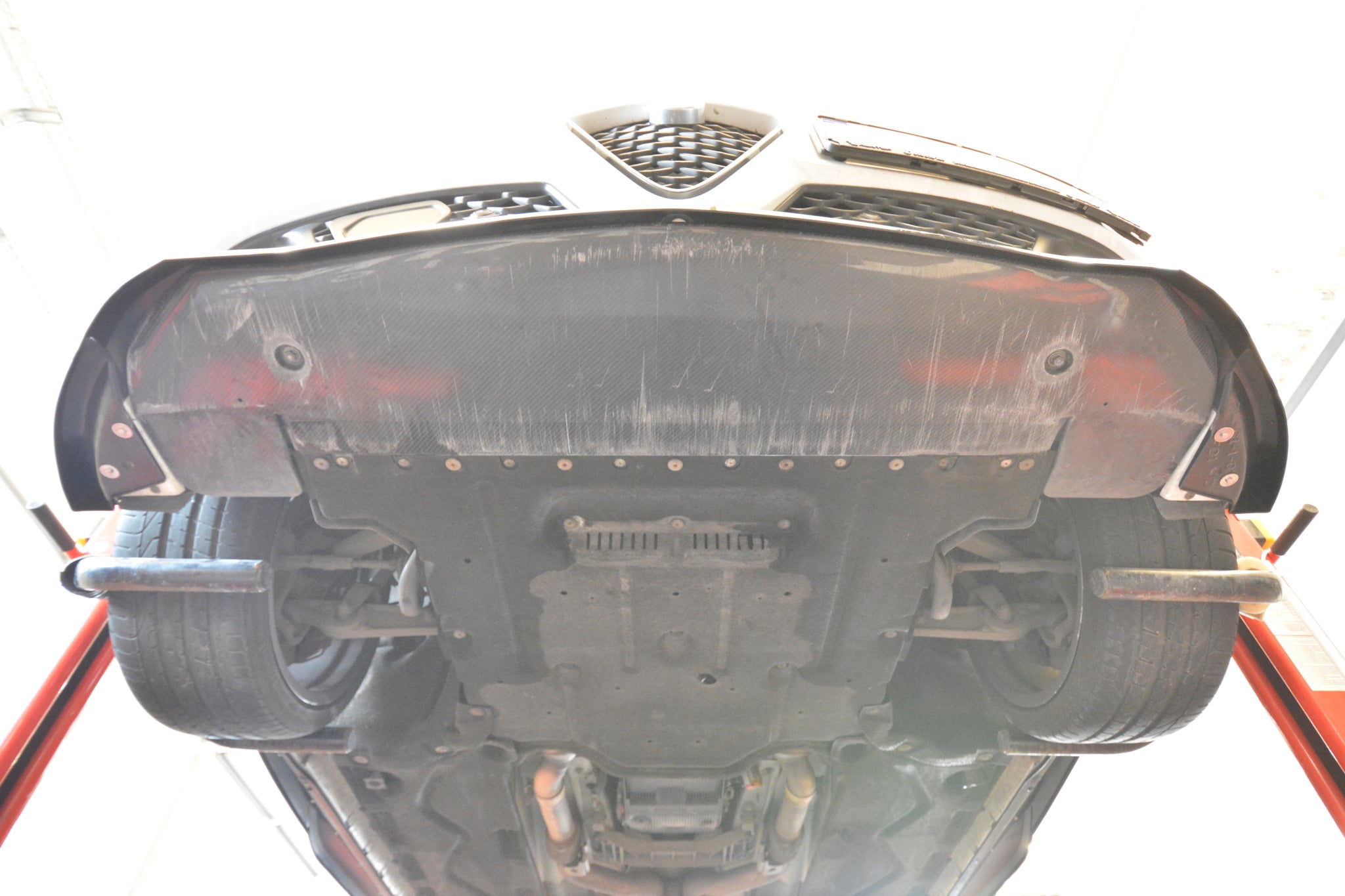 Prelungire splitter bara fata Alfa Romeo Giulia Quadrifoglio 2016- v1 - Maxton Design