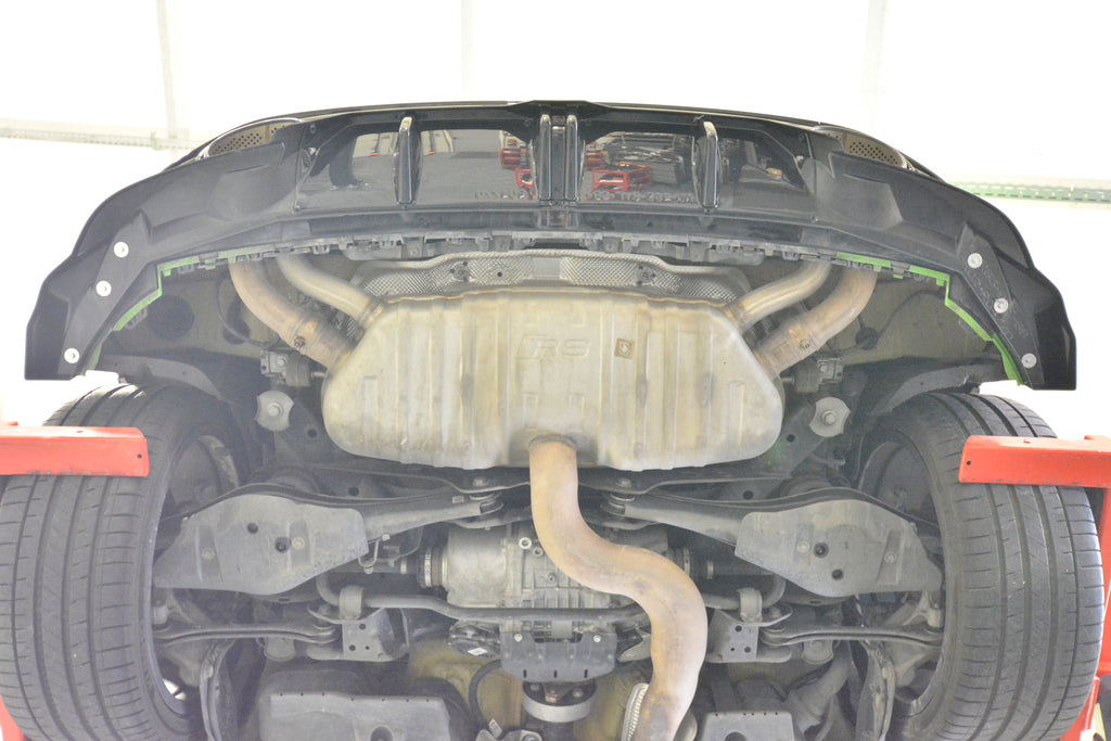 Prelungire splitter bara spate Audi RS3 Sportback 8Y Facelift 2024- v50 - Maxton Design