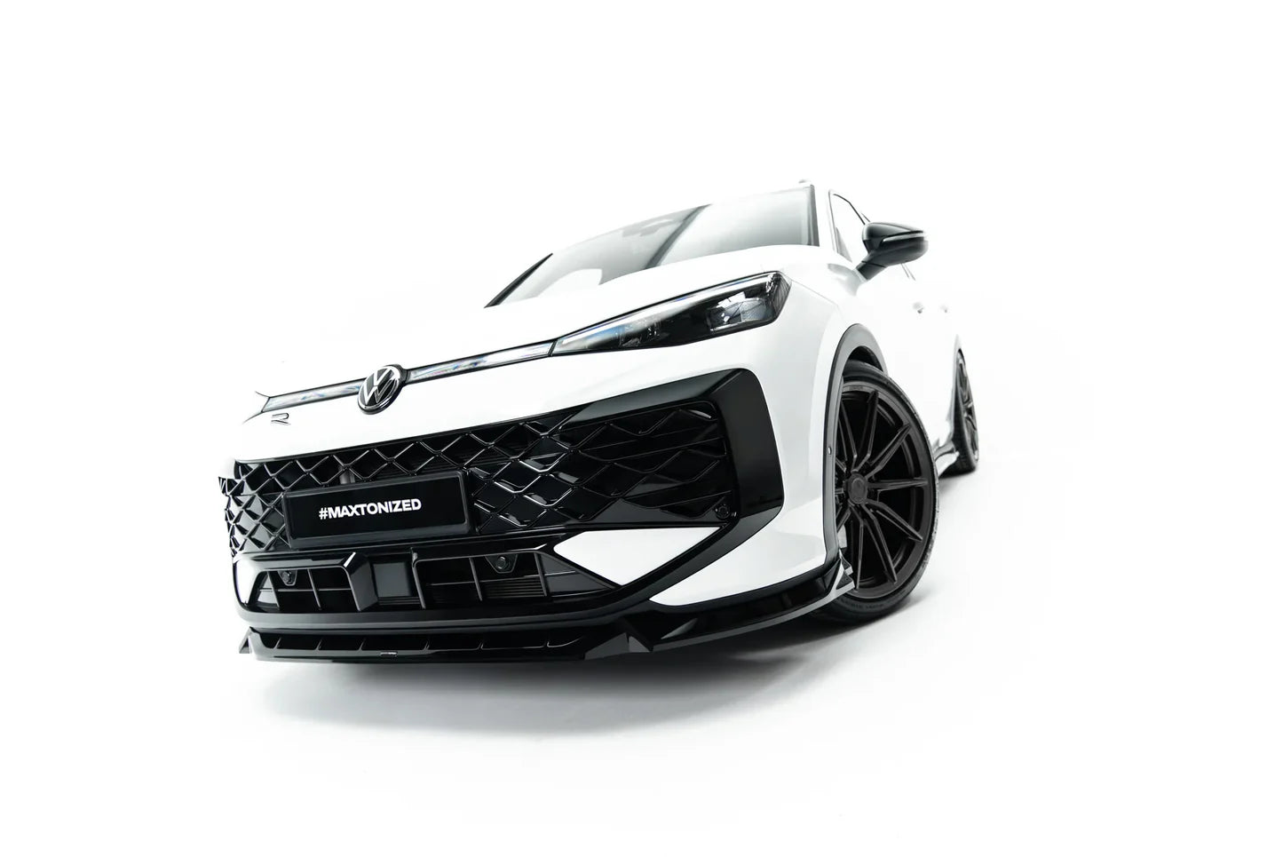 Prelungire bara fata fusta spoiler lip splitter VW Volkswagen T-Roc R-Line Mk2 - Maxton Design