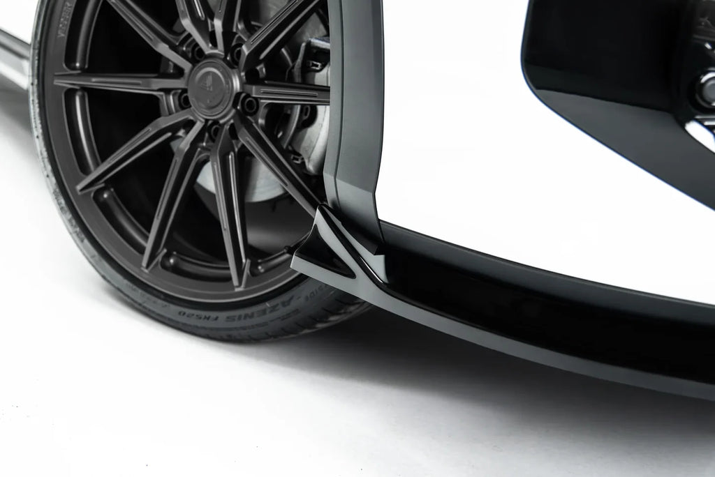 Prelungire bara fata fusta spoiler lip splitter VW Volkswagen T-Roc R-Line Mk2 - Maxton Design