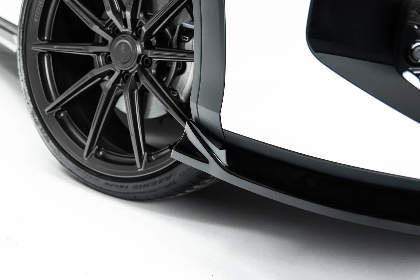 Prelungire bara fata fusta spoiler lip splitter VW Volkswagen T-Roc R-Line Mk2 - Maxton Design