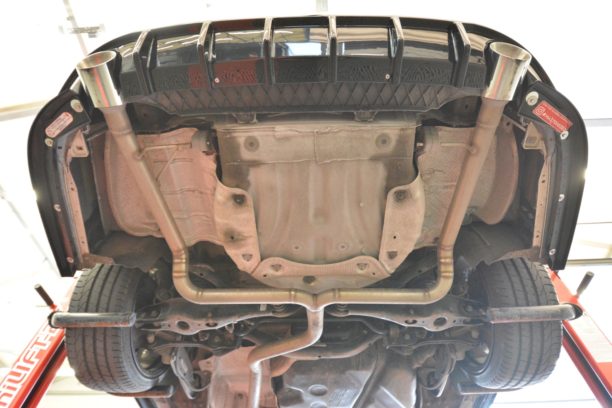 Prelungire difuzor bara spate Volkswagen Jetta GLI Mk7 2018-2021 v4 - Maxton Design