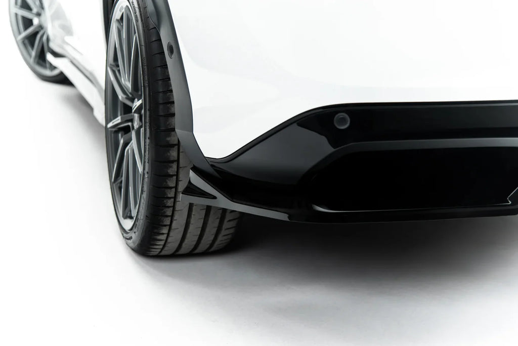 Prelungire difuzor bara spate spoiler fusta lip cu aripioare laterale VW Volkswagen T-Roc R-Line Mk2 - Maxton Design