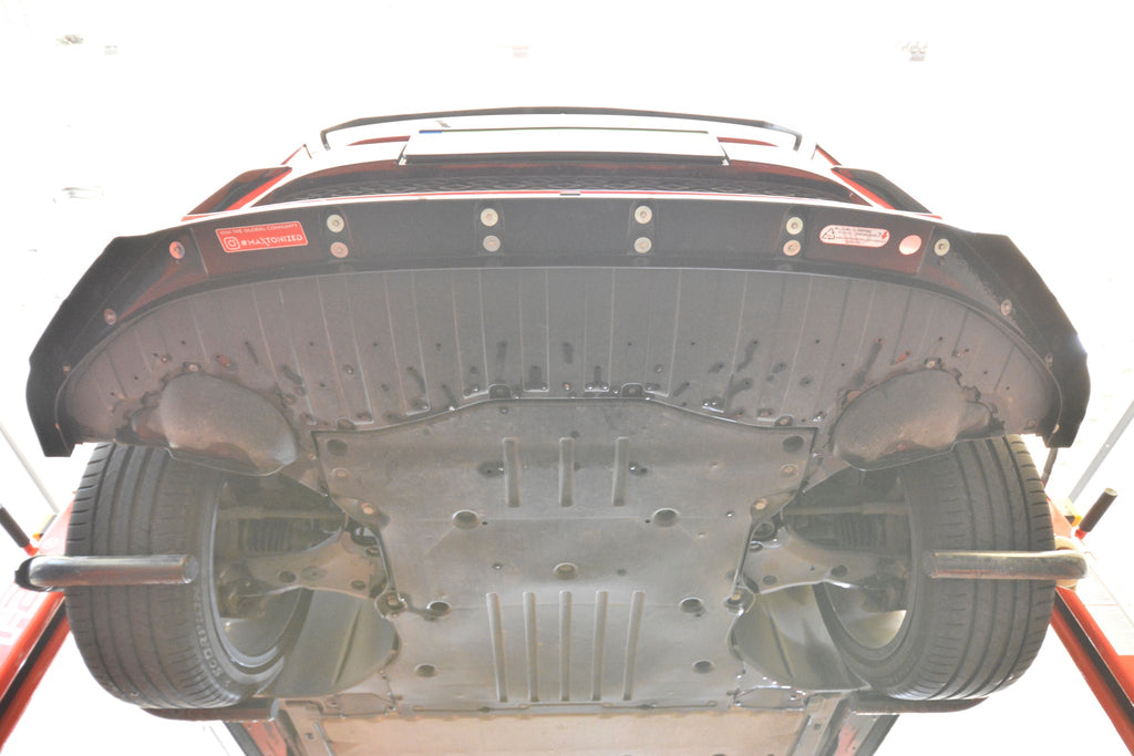Prelungire splitter bara fata Skoda Enyaq Coupe iV 2022- v4 - Maxton Design