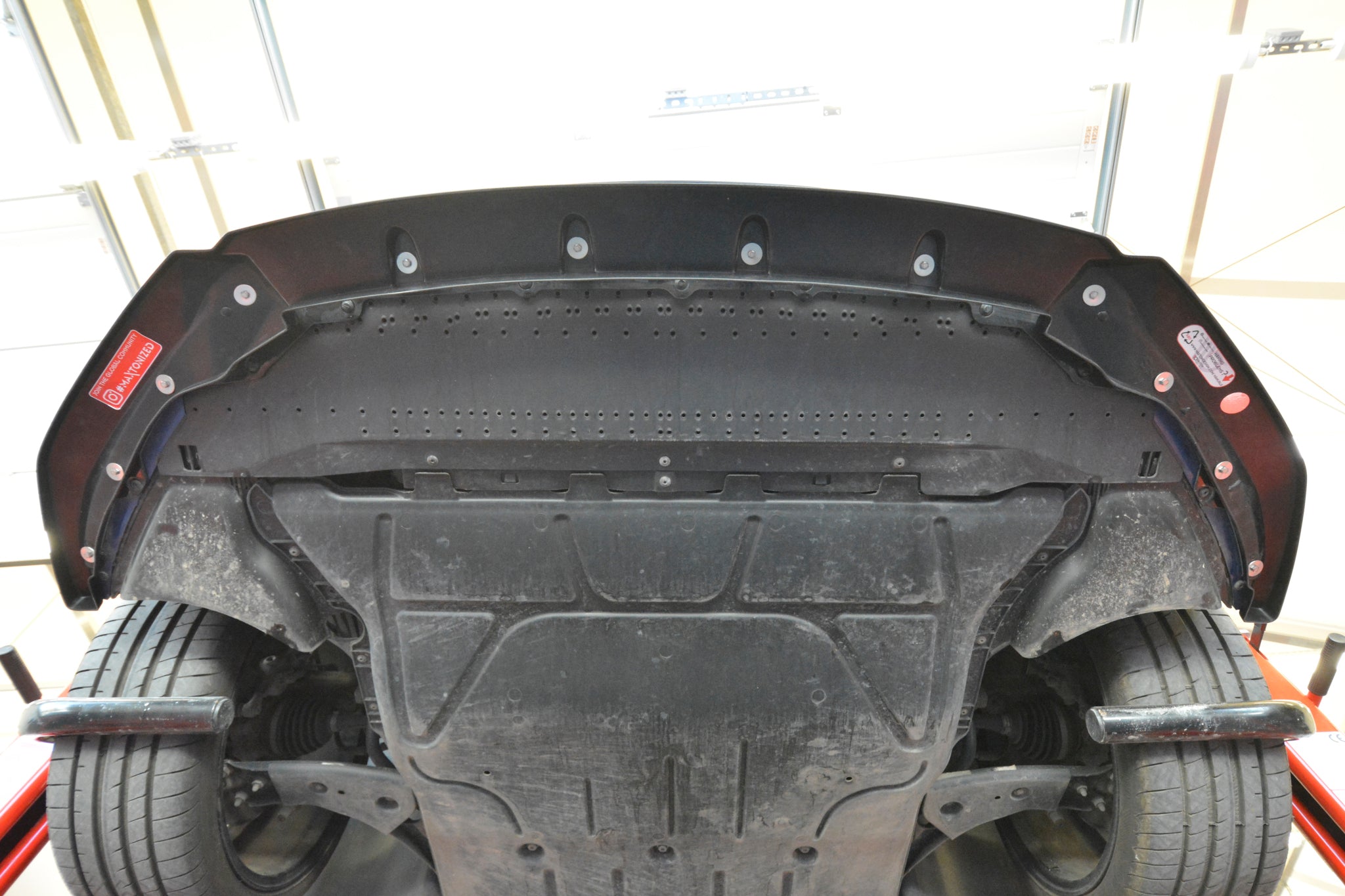 Prelungire splitter bara fata Skoda Octavia Sportline Mk4 2019- v20 - Maxton Design