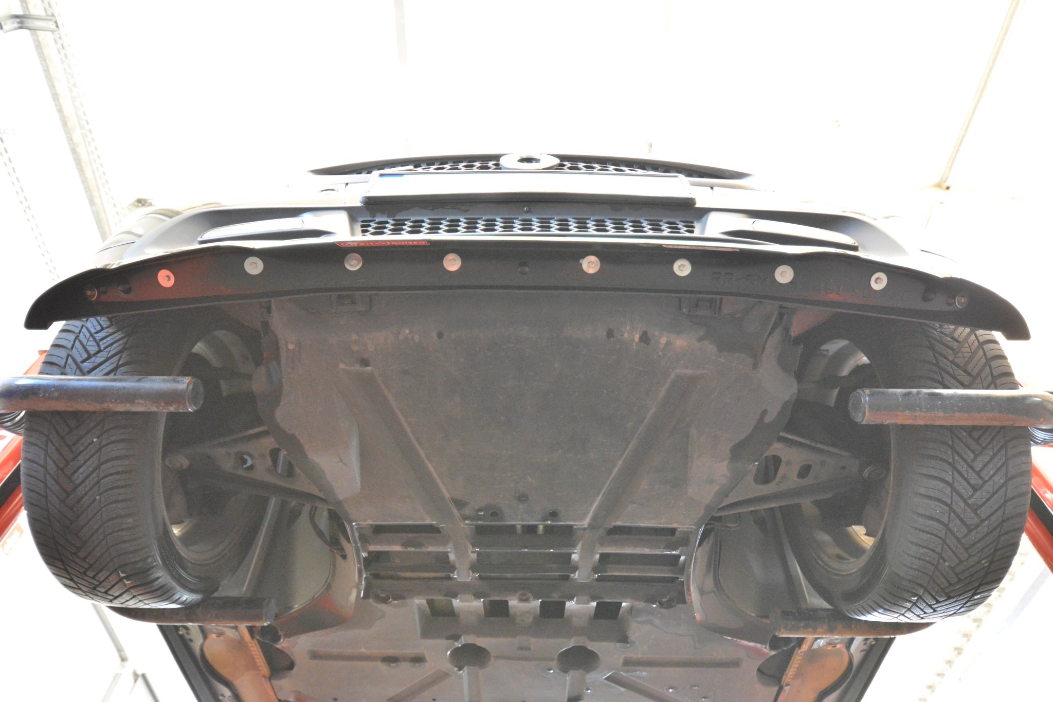 Prelungire splitter bara fata Brabus Smart Fortwo C451 Facelift 2012-2014 v1 - Maxton Design