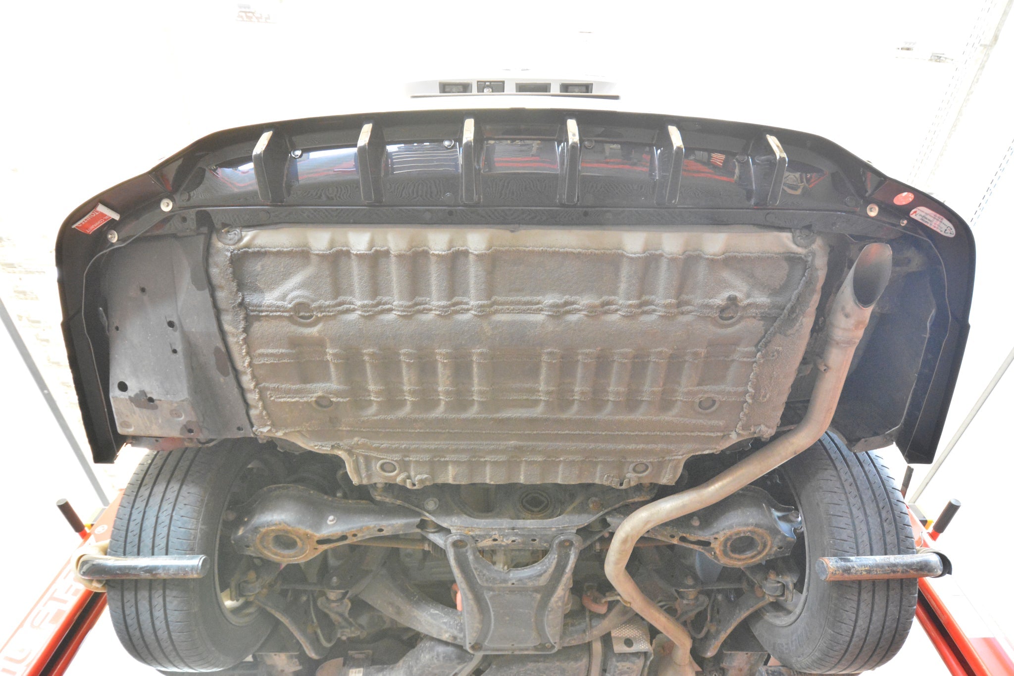 Prelungire splitter bara spate Toyota Sienna Mk4 2020- v1 - Maxton Design