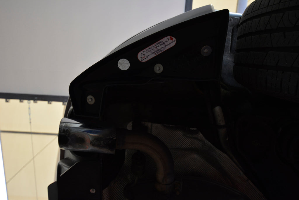 Prelungire splitter bara spate Volvo XC60 R-Design Mk1 Facelift 2013-2017 v3 - Maxton Design