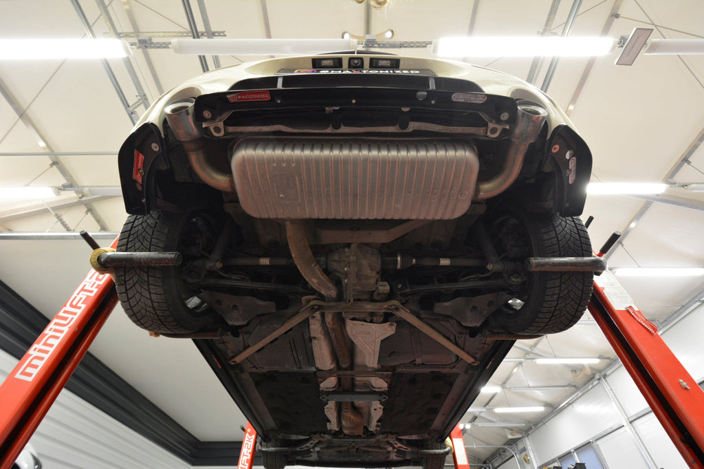 Prelungire splitter bara spate Mini Cooper Clubman John Cooper Works F54 Facelift 2019- v6 - Maxton Design