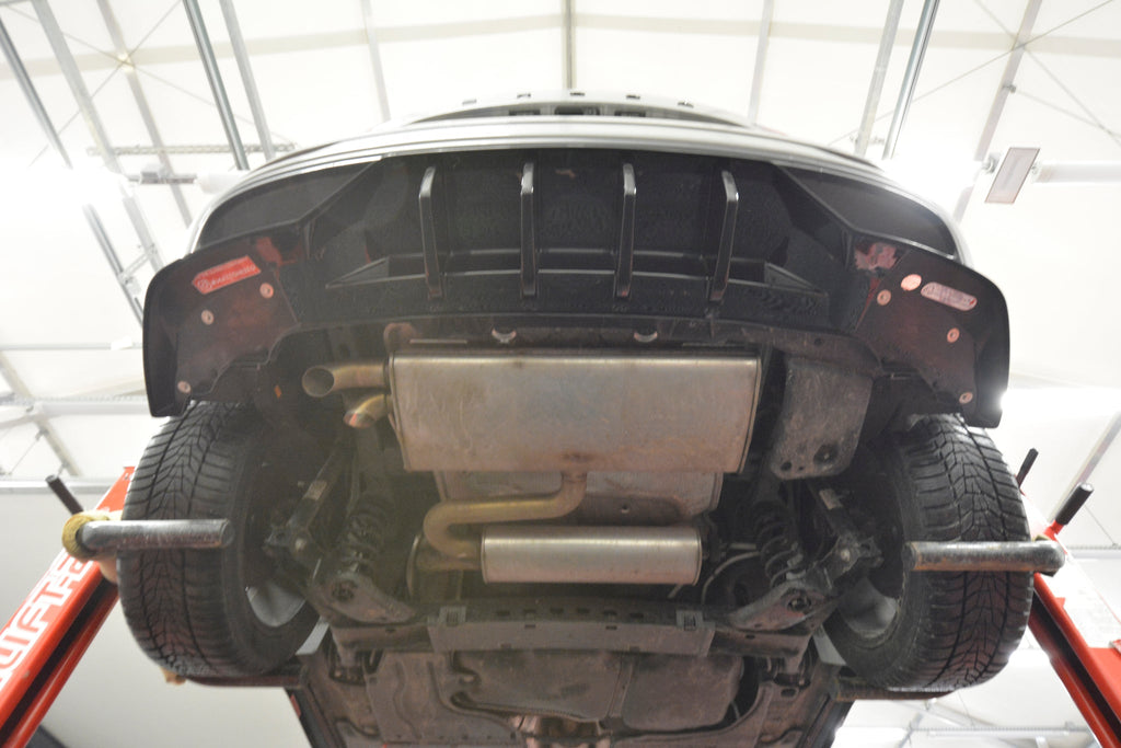 Prelungire splitter bara spate Skoda Karoq Sportline Mk1 Facelift 2021- v2 - Maxton Design