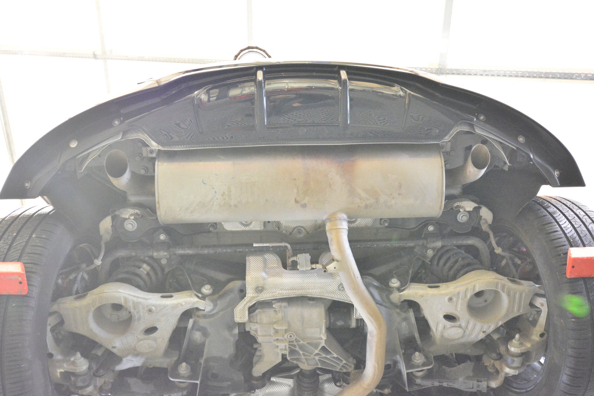 Prelungire splitter bara spate Land Rover Range Rover Evoque Dynamic Mk2 2018-2023 v2 - Maxton Design