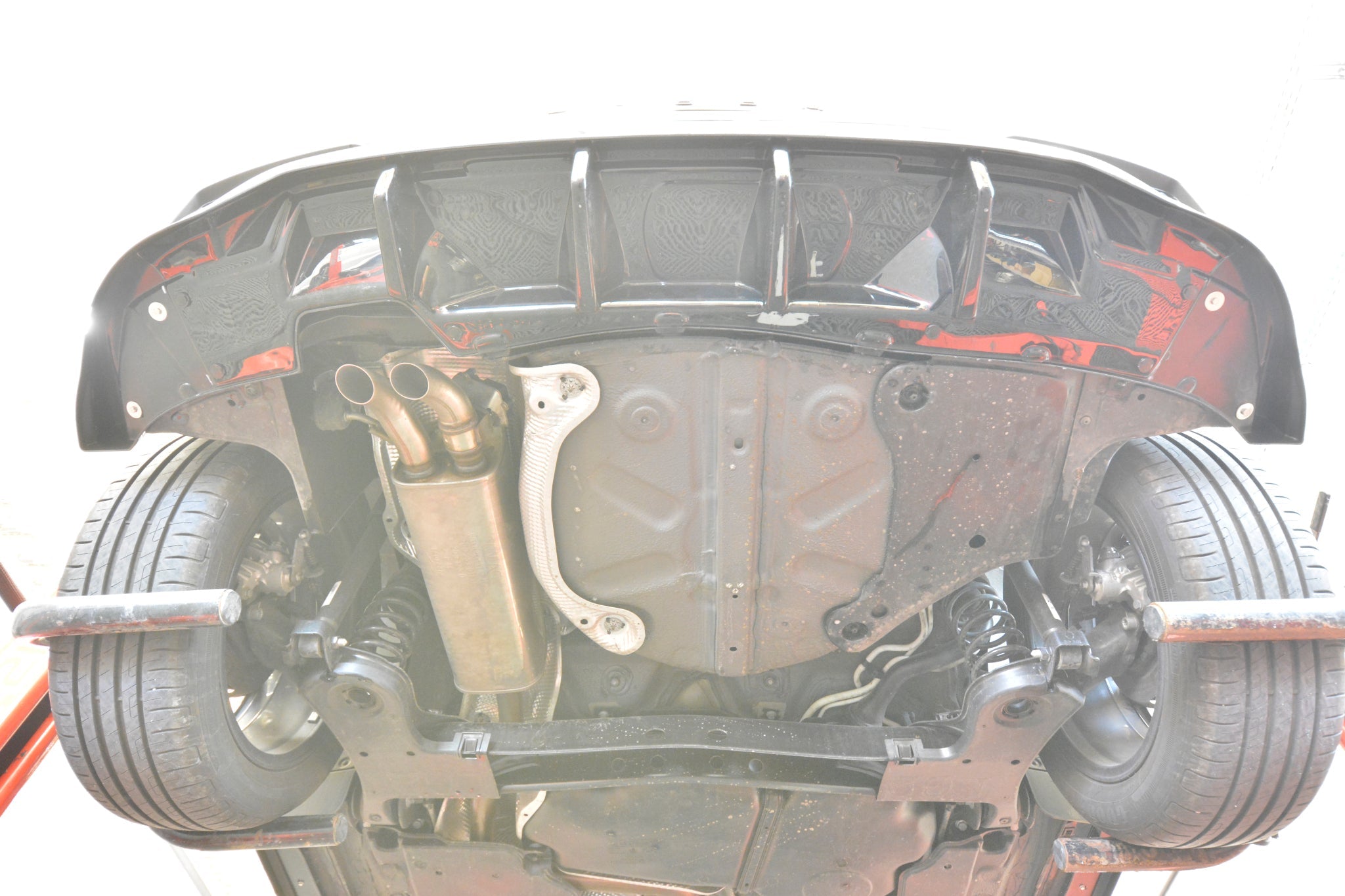 Prelungire splitter bara spate Skoda Kamiq Monte Carlo Mk1 Facelift 2023- v3 - Maxton Design