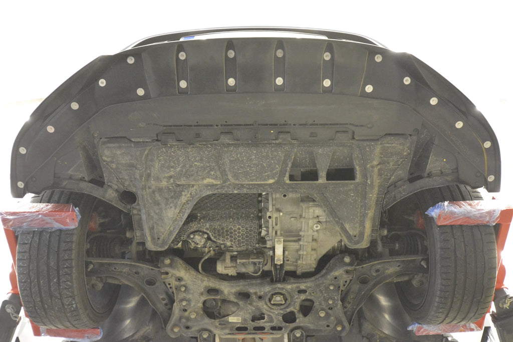 Prelungire splitter bara fata V.2 Volkswagen Jetta GLI Mk7 Facelift 2  - Maxton Design