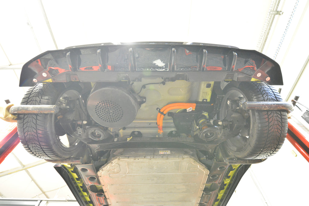 Prelungire splitter bara spate Abarth 500e 2023- v1 - Maxton Design