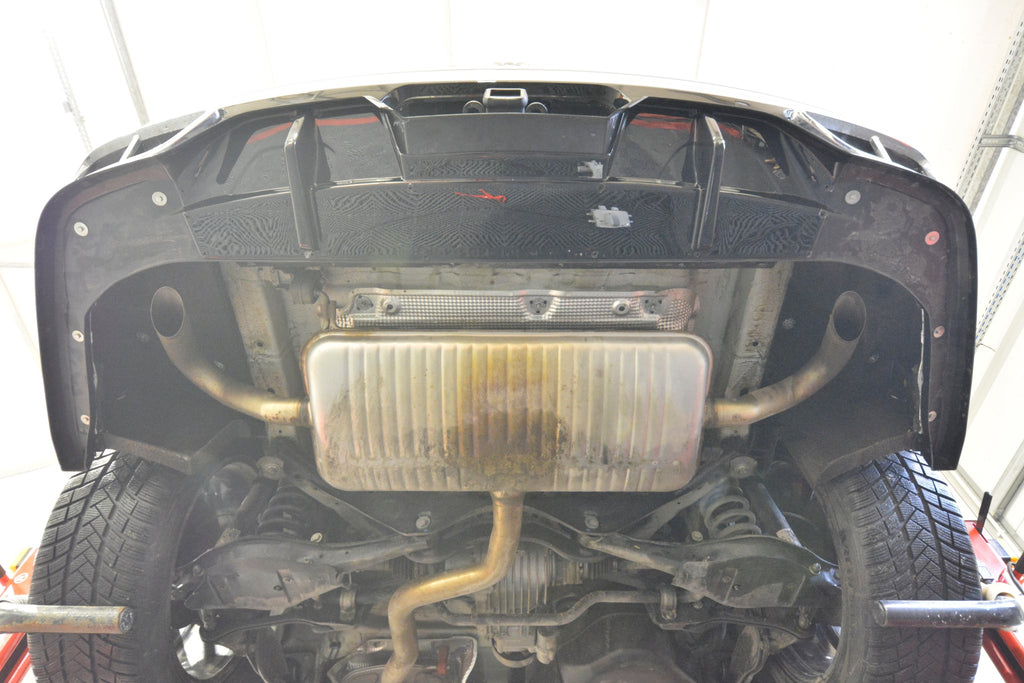 Prelungire splitter bara spate Volkswagen Atlas R-Line Mk1 Facelift 2 2023- v1 - Maxton Design
