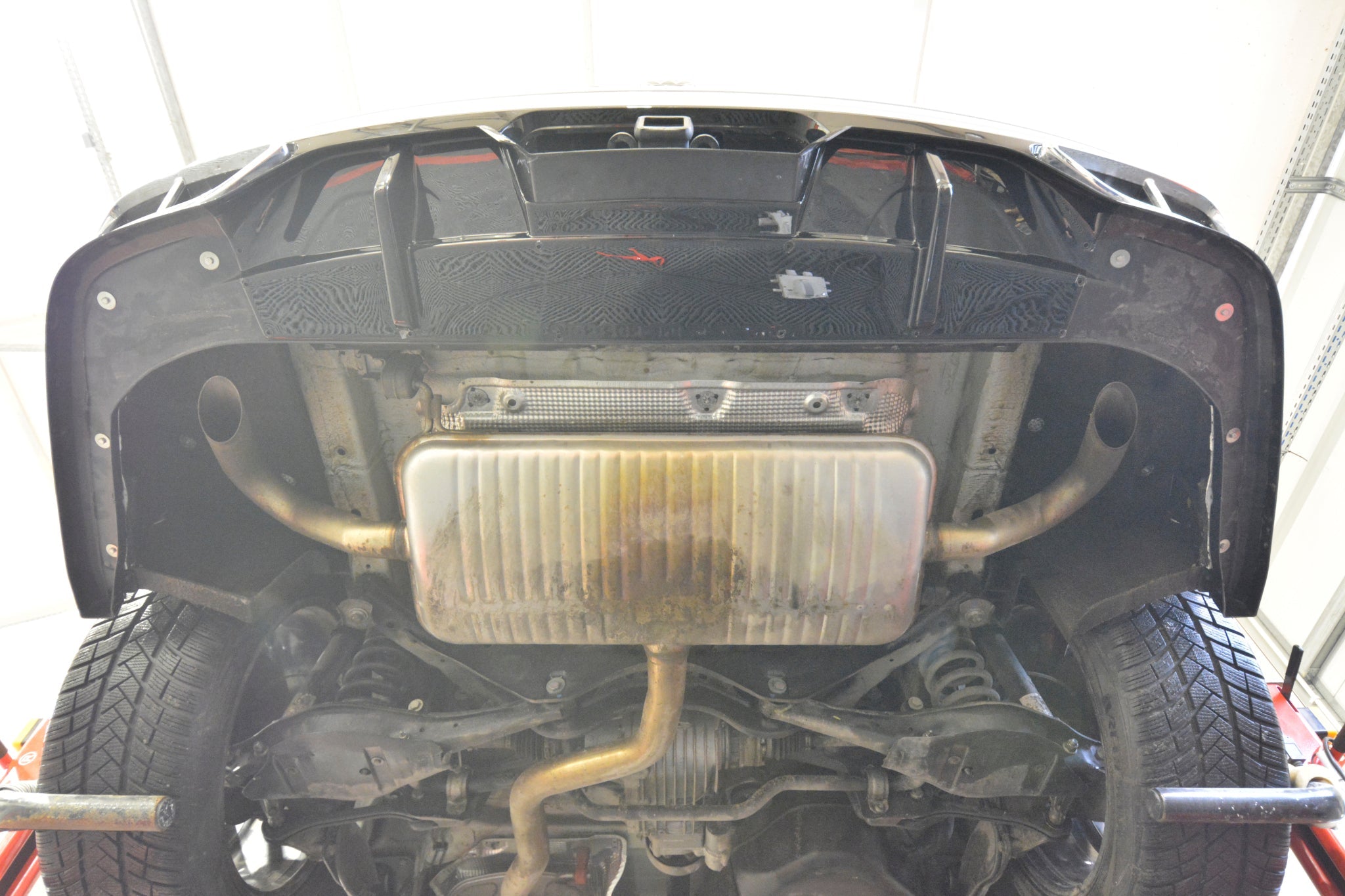Prelungire splitter bara spate Volkswagen Atlas R-Line Mk1 Facelift 2 2023- v1 - Maxton Design