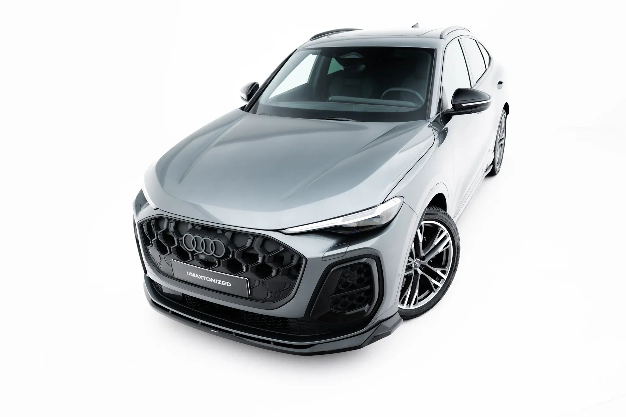 Prelungire bara fata fusta spoiler lip Audi SQ5 / Q5 S-Line Sportback / SUV Mk3 - Maxton Design