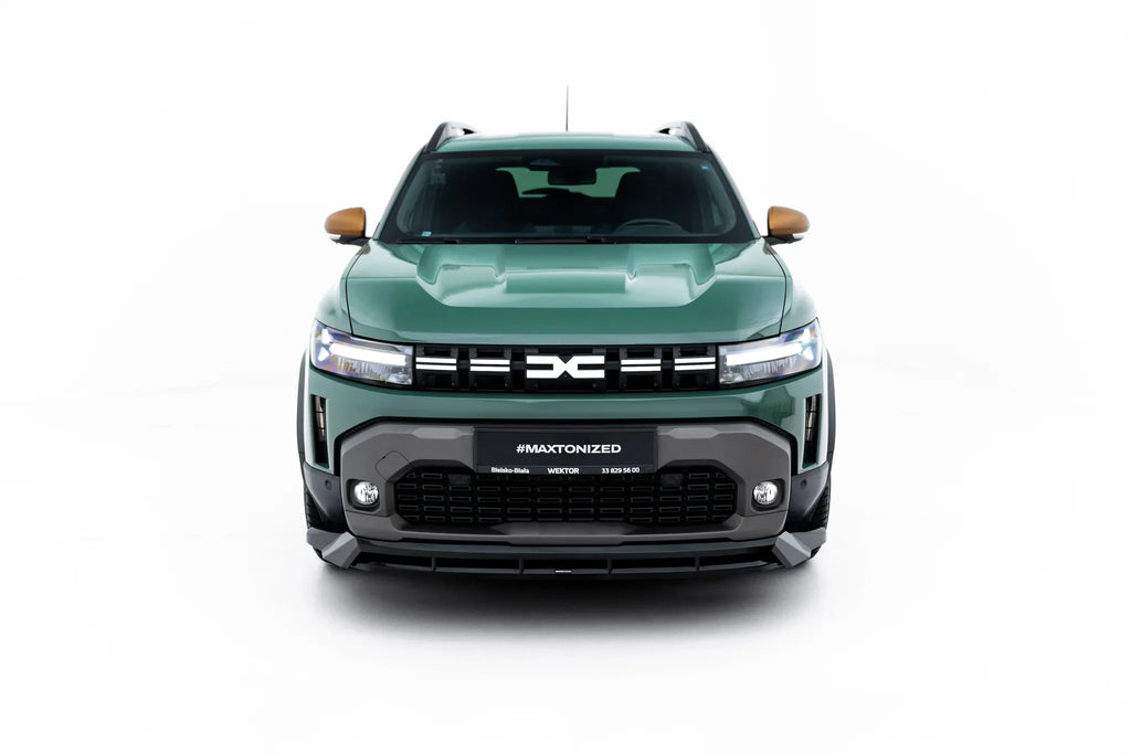 Prelungire bara fata fusta spoiler lip Dacia Duster Mk3 - Maxton Design