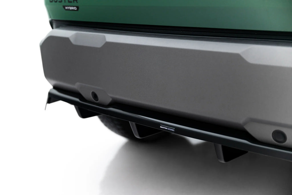 Difuzor bara spate spoiler fusta lip cu aripioare laterale Dacia Duster Mk3 - Maxton Design