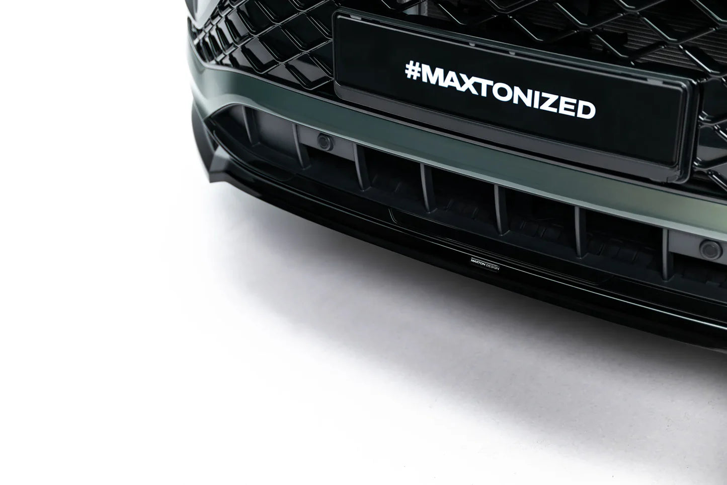 Prelungire bara fata fusta spoiler lip splitter V.1 Volkswagen Tayron R-Line Mk1 - Maxton Design