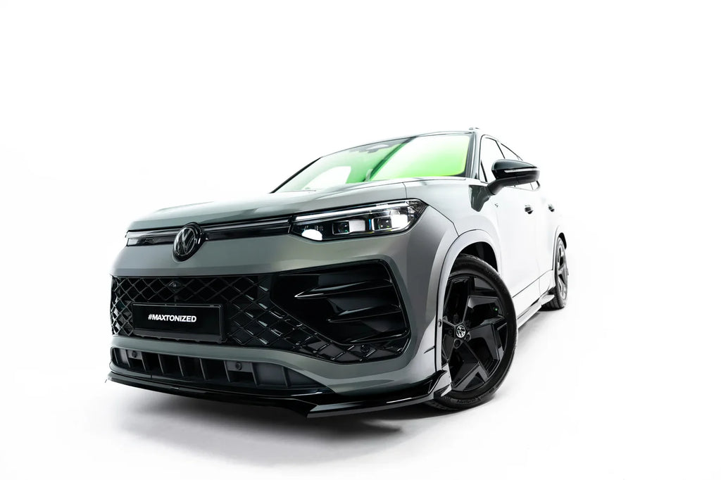 Prelungire bara fata fusta spoiler lip splitter V.1 Volkswagen Tayron R-Line Mk1 - Maxton Design