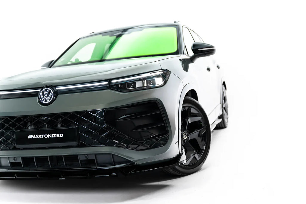 Prelungire bara fata fusta spoiler lip splitter V.2 Volkswagen Tayron R-Line Mk1 - Maxton Design