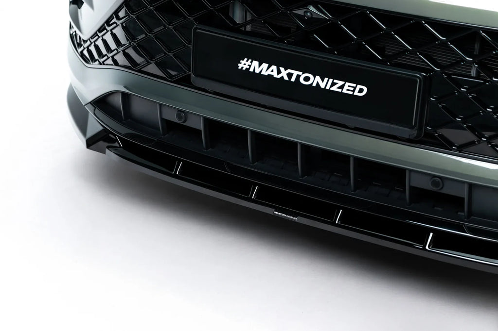 Prelungire bara fata fusta spoiler lip splitter V.2 Volkswagen Tayron R-Line Mk1 - Maxton Design