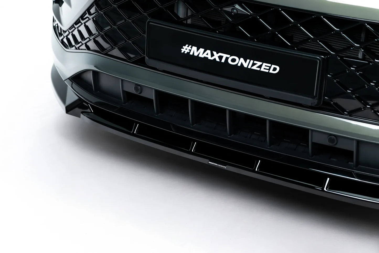 Prelungire bara fata fusta spoiler lip splitter V.2 Volkswagen Tayron R-Line Mk1 - Maxton Design