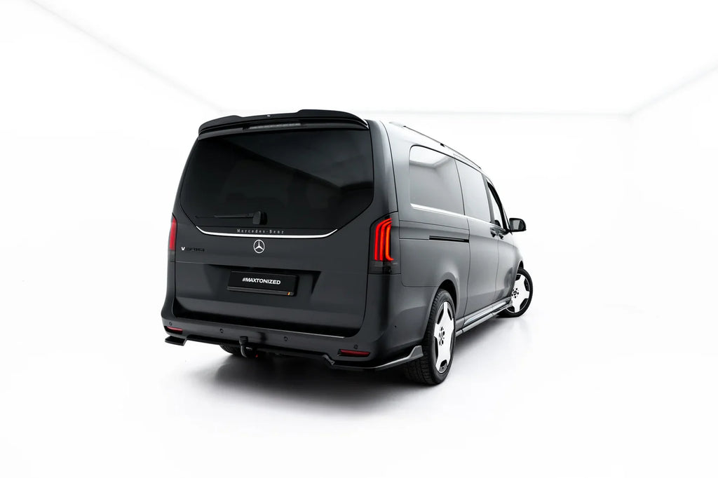 Prelungire difuzor bara spate spoiler fusta lip cu aripioare laterale Mercedes-Benz V AMG-Line W447 Facelift 2 - Maxton Design