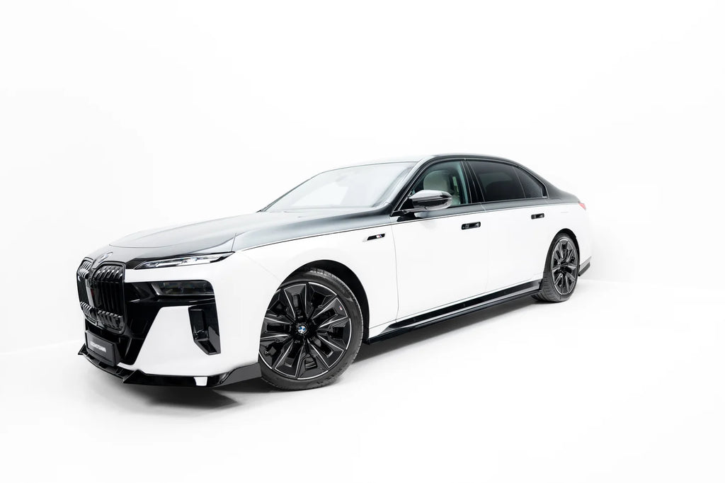 Praguri laterale Diffusers V.2 BMW i7 e-Drive50 M-Pack / i7 x-Drive60 M-Pack / i7 M70 xDrive M-Pack G70 - Maxton Design