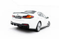 Prelungire difuzor bara spate spoiler fusta lip cu aripioare laterale BMW 5 M-Pack Sedan / Touring G30 / G31 / G30 Facelift / G31 Facelift - Maxton Design
