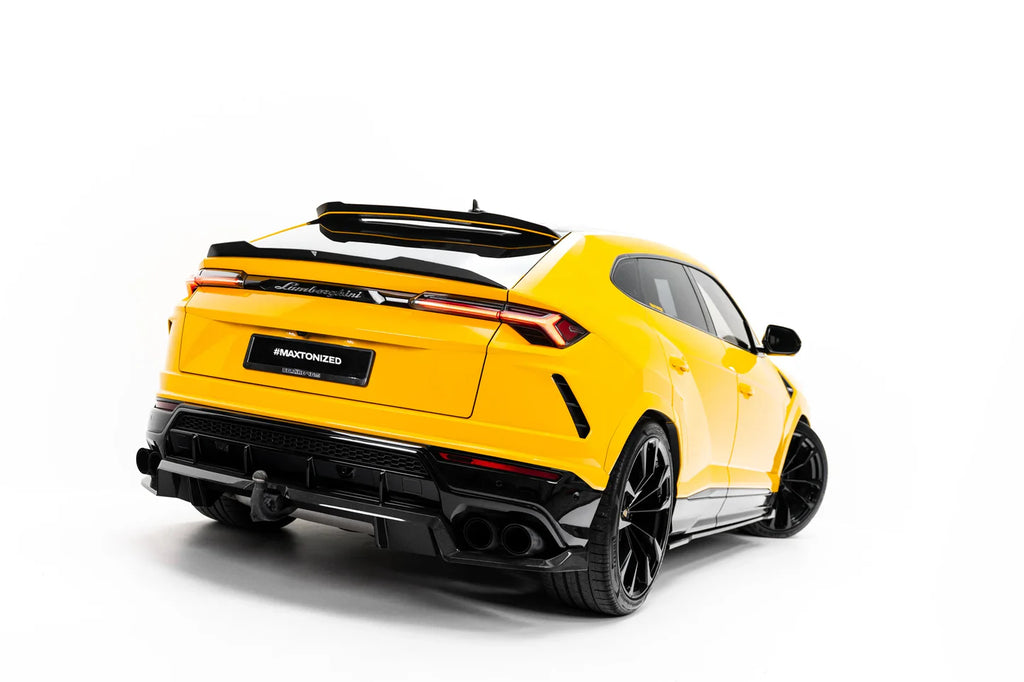 Prelungire difuzor bara spate spoiler fusta lip cu aripioare laterale Prepreg Carbon Fiber Lamborghini Urus Mk 1 - Maxton Design