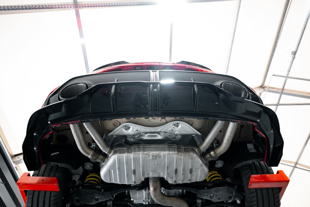 Prelungire splitter bara spate Audi RS3 Sedan 8Y Facelift 2024- v45 - Maxton Design