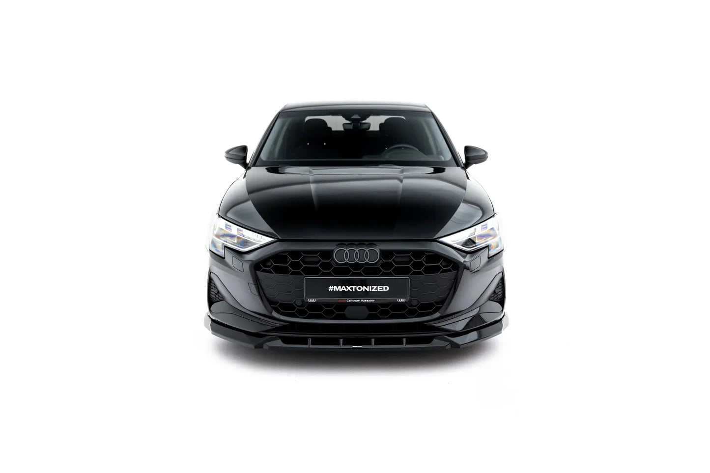 Prelungire bara fata fusta spoiler lip splitter V.1 Audi A3 Sedan 8Y Facelift - Maxton Design
