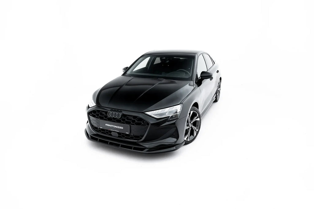 Prelungire bara fata fusta spoiler lip splitter V.2 Audi A3 Sedan 8Y Facelift - Maxton Design