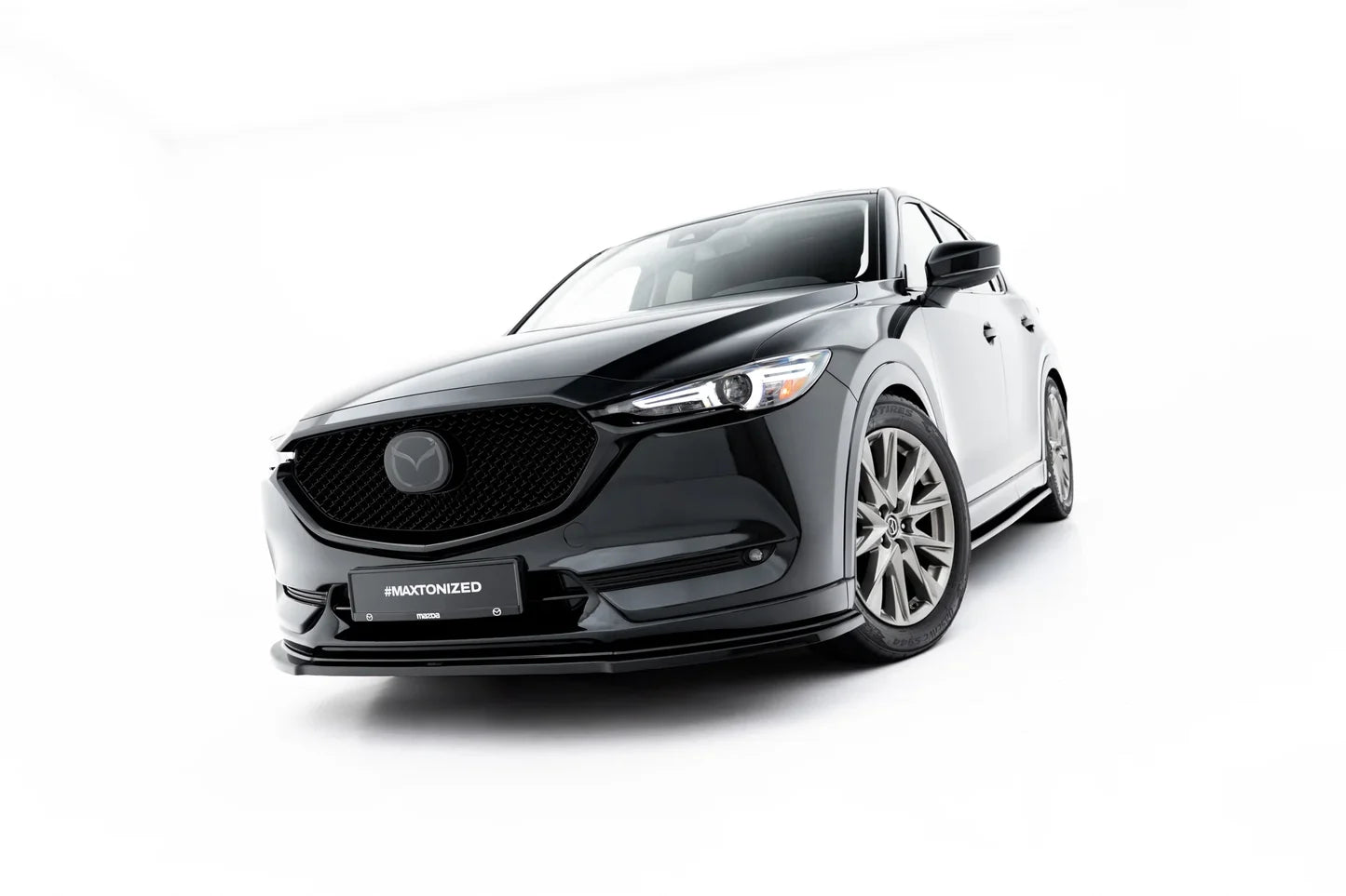 Prelungire bara fata fusta spoiler lip splitter Mazda CX-5 Mk2 Facelift - Maxton Design