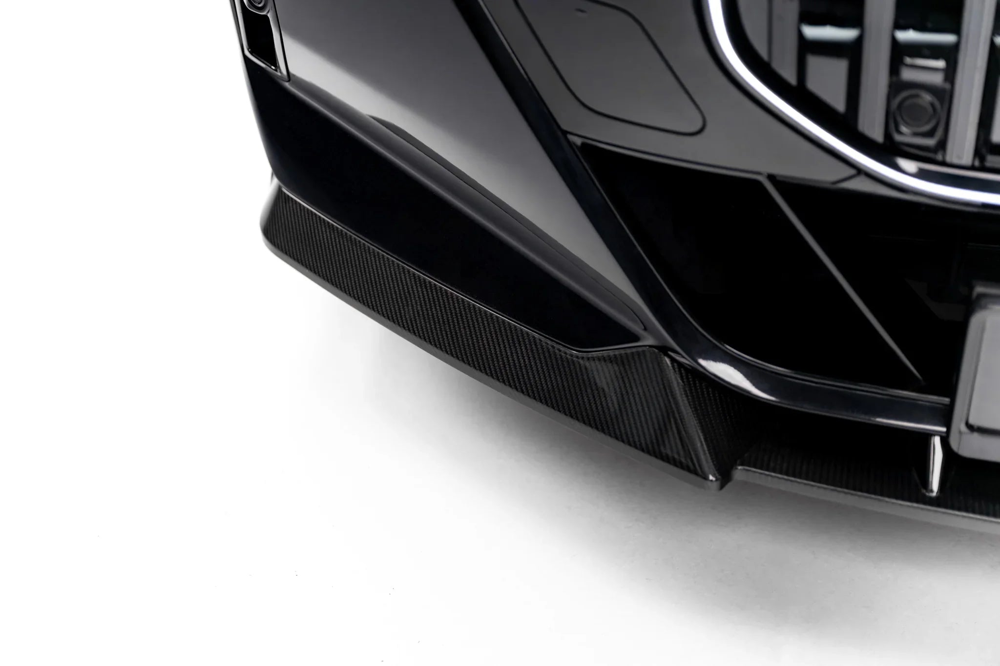 Prepreg Carbon Prelungire bara fata fusta spoiler lip BMW Seria 7 M-Pack / M760e / i7 M-Pack G70 - Maxton Design