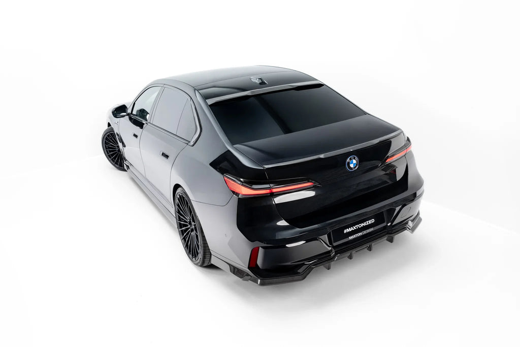 Eleron portbagaj Prepreg Carbon BMW Seria 7 M-Pack / M760e / i7 M-Pack G70 - Maxton Design