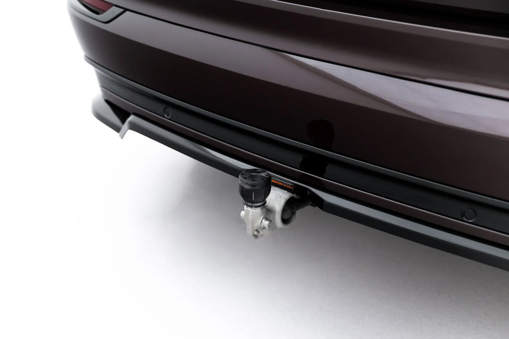 Difuzor bara spate spoiler fusta lip cu aripioare laterale Volvo XC90 Mk2 Facelift 2 - Maxton Design
