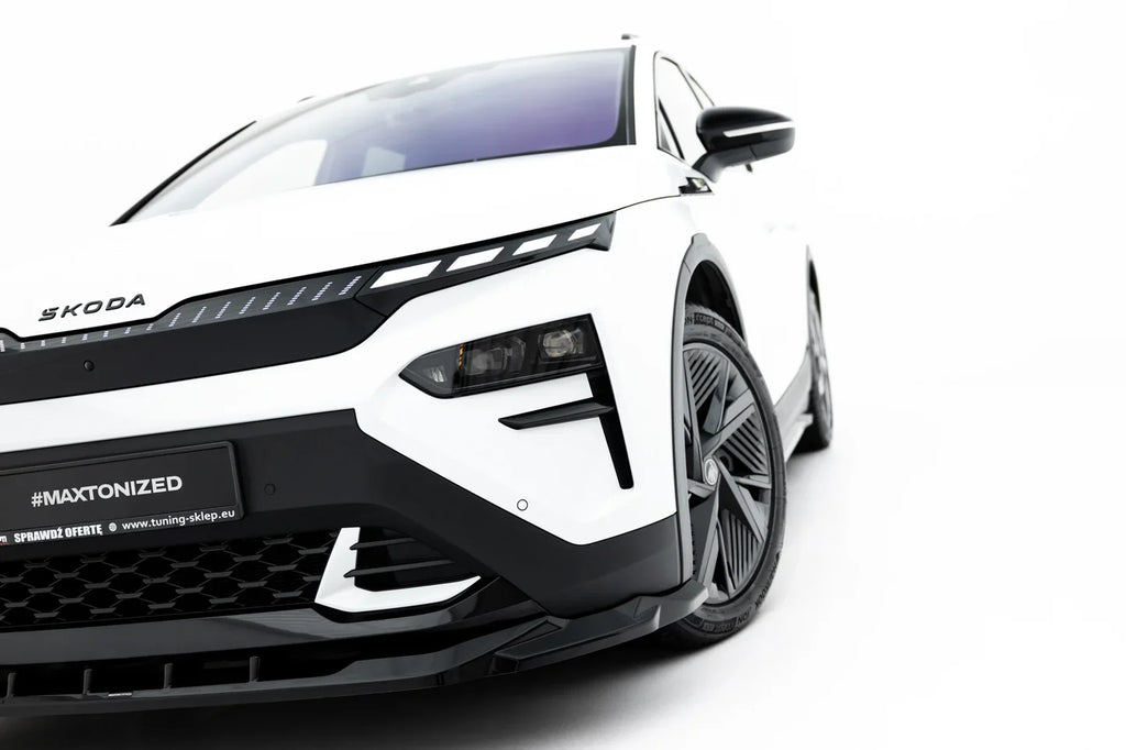 Prelungire bara fata fusta spoiler lip Splitter Skoda Elroq RS Mk1 - Maxton Design
