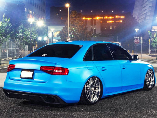 Difuzor bara spate fusta spoiler lip AUDI A4 B8 spect RS4 2012-2015 pentru bara S-LINE TFB TUNING