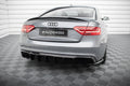 Prelungire difuzor bara spate Audi A5 SLine Coupe Sportback Cabrio S5 8T Facelift 2011-2016 v37 - Maxton Design