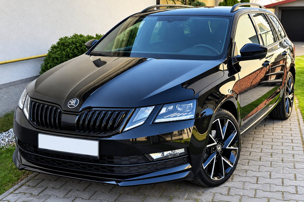 Prelungire bara fata fusta spoiler lip SKODA OCTAVIA 3 2017-2020 aspect SPORTLINE MONTE CARLO TFB TUNING