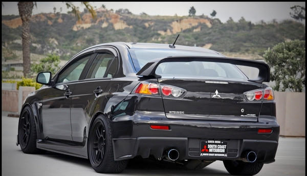 Eleron portbagaj MITSUBISHI LANCER EVO X 10 2007-2015 TFBT
